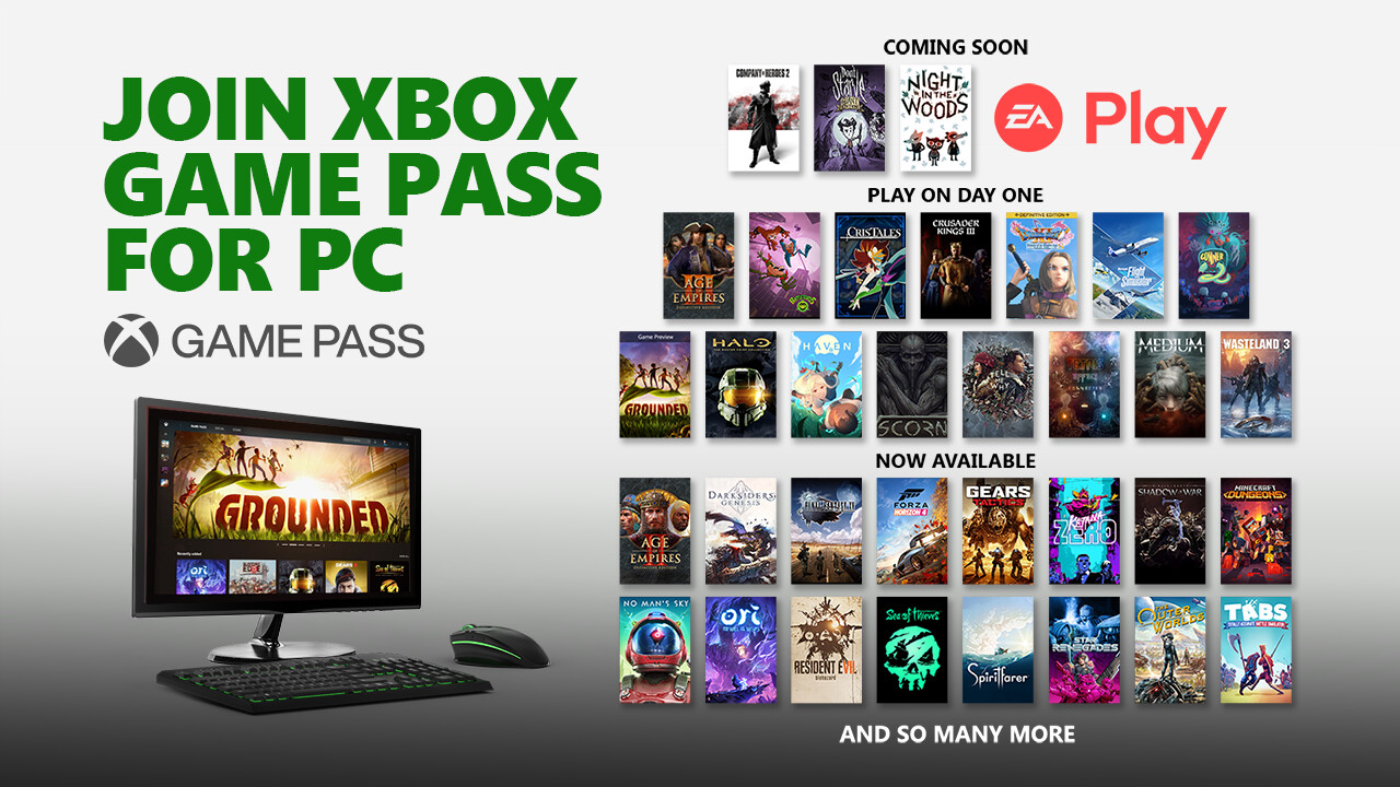 EA Play will be available to Xbox Game Pass PC subscribers on