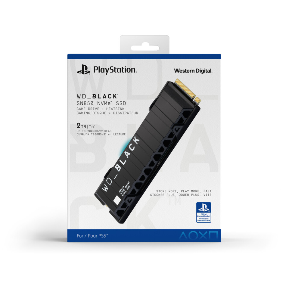 Western Digital Offers First Official PlayStation-Licensed SSD for