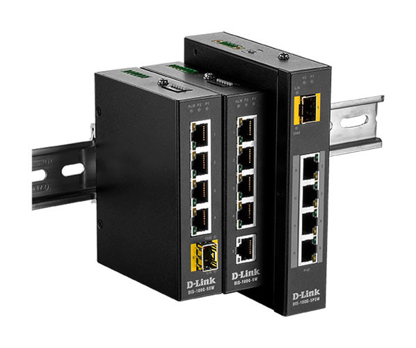 D-Link Launches New Industrial-Grade DIS-100G and DIS-200G Series
