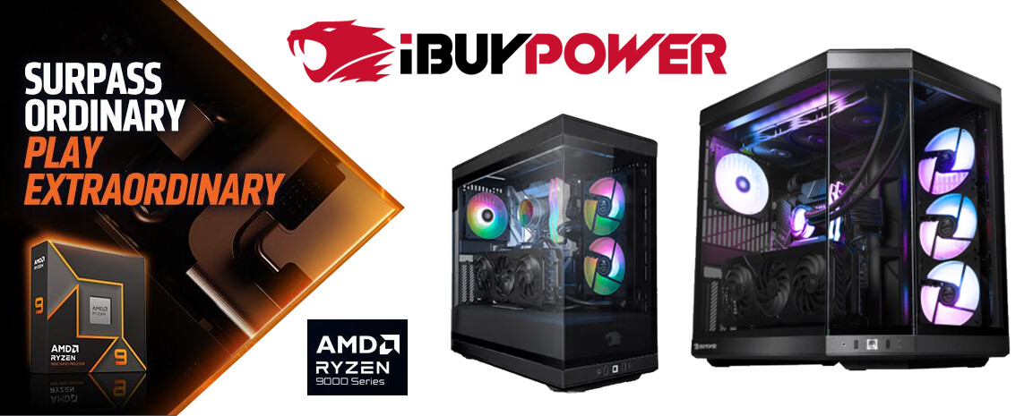 (PR) AMD Ryzen 9000X3D Series Processors Now Available in iBUYPOWER Gaming PCs