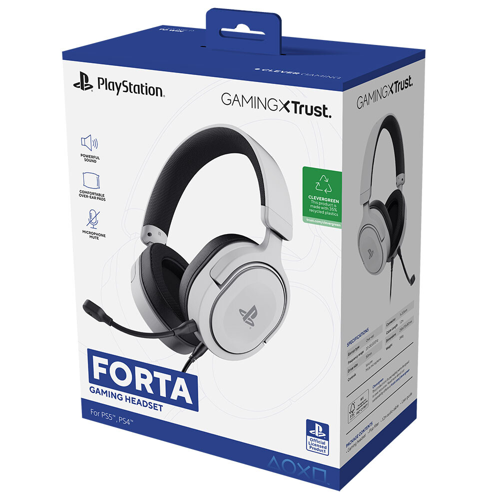 Forta Trust Officially-licensed Headsets Gaming 5 Launches | TechPowerUp for PlayStation