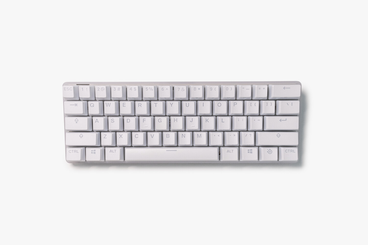 SteelSeries Outs Apex Pro Mini: Limited-Edition White x Gold Keyboard
