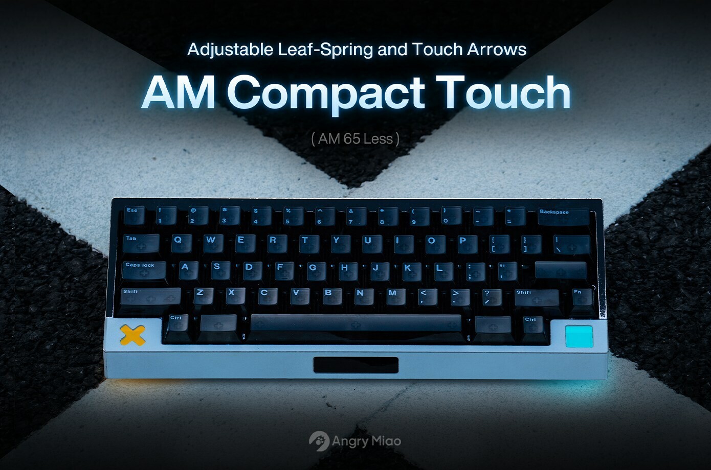 Angry Miao Launches AM Compact Touch Keyboard