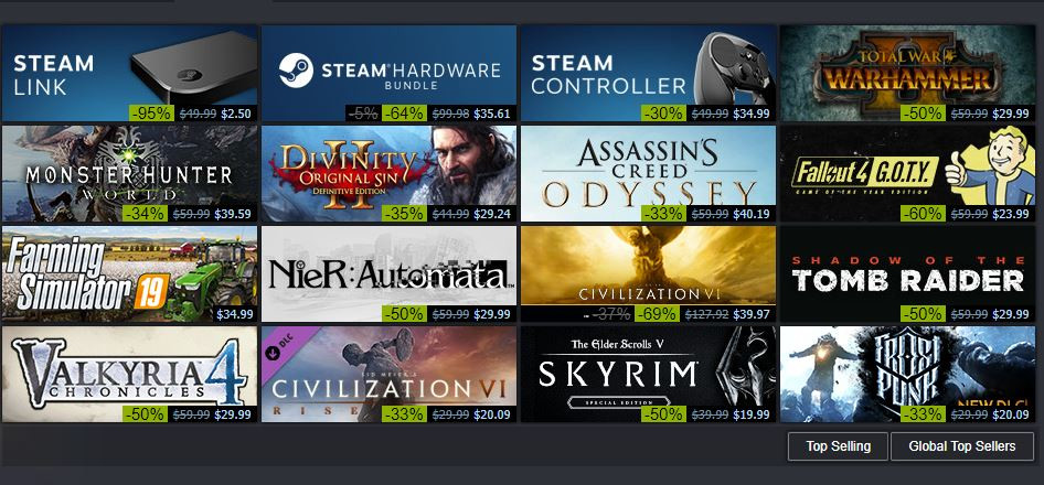 The 18 Steam Autumn Sale Now Live Let The Wallet Draining Begin Techpowerup