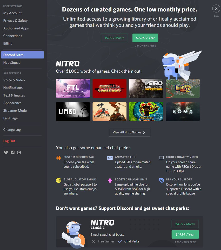 Discord Game Store refocuses on Nitro subscription, devs can now sell games  directly