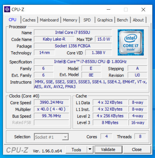 for mac download CPU-Z 2.08