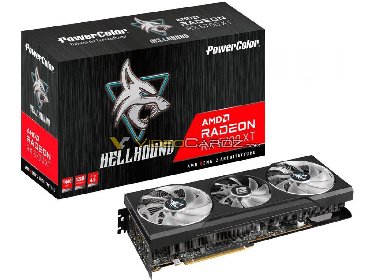 PowerColor RX 6700 XT Hellhound Pictured | TechPowerUp