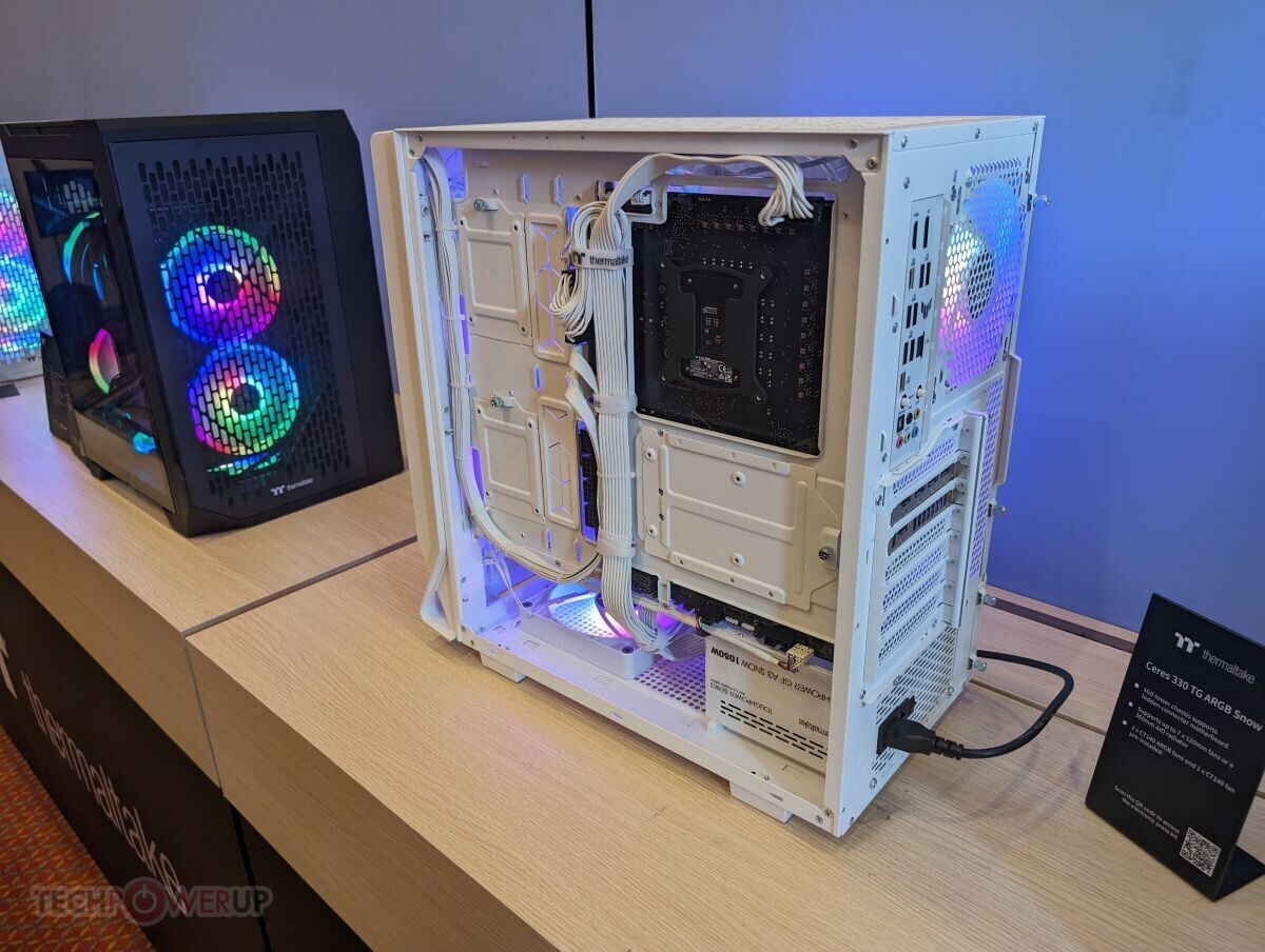 Thermaltake Shows CTE E600 MX, Tower 300, and Ceres 330 TG Cases at CES