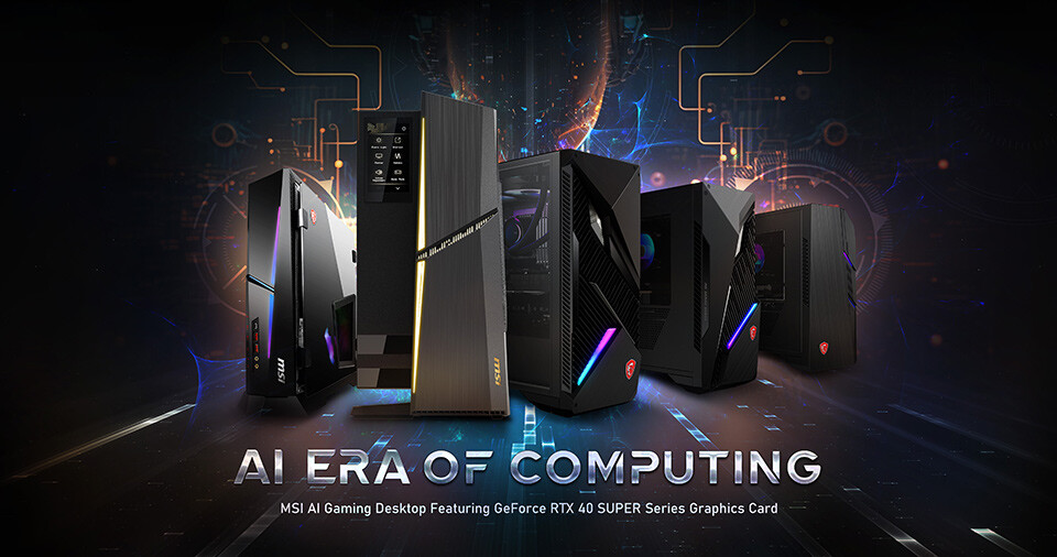 MSI MAG Codex 6 13th (RTX 40 series)Gaming Desktop, Nvidia Ada Lovelace,  Intel 13 Gen