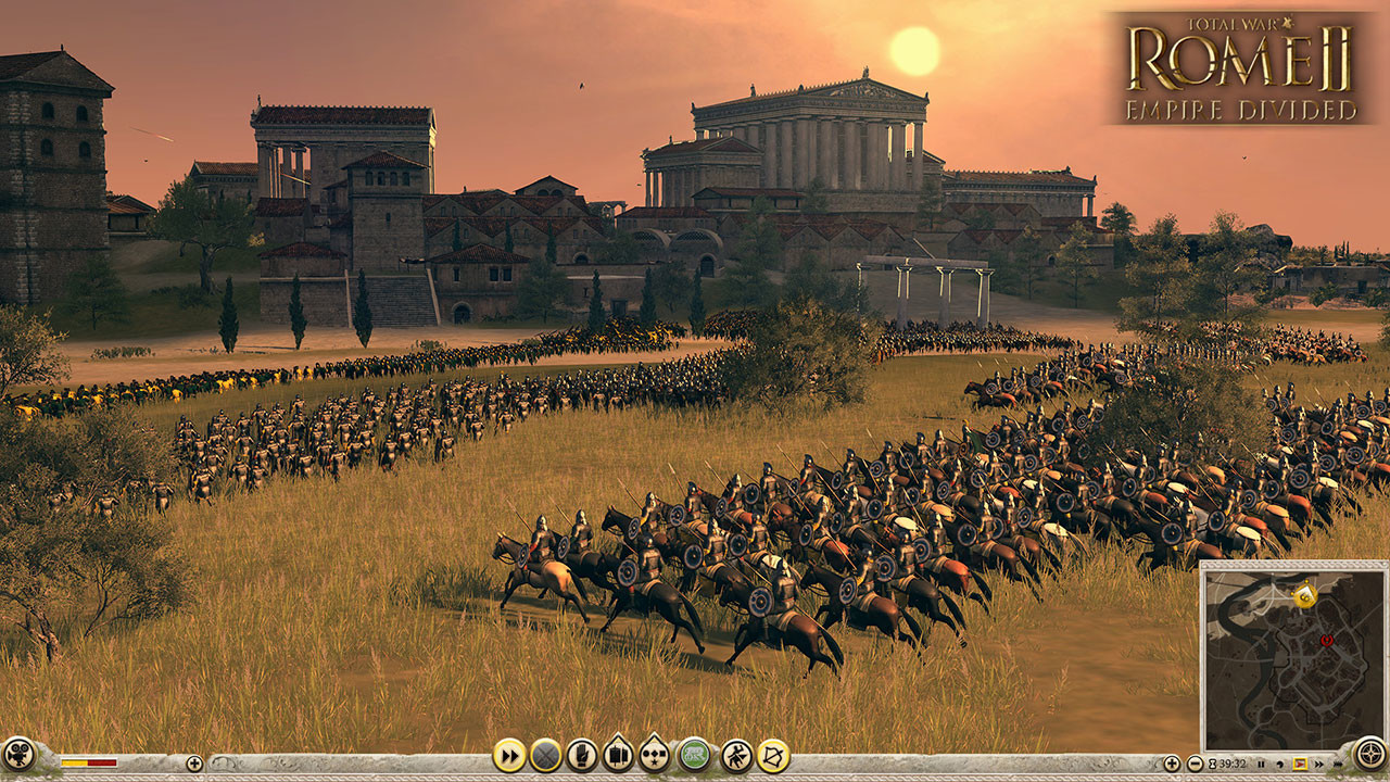 rome 2 total war empire divided factions