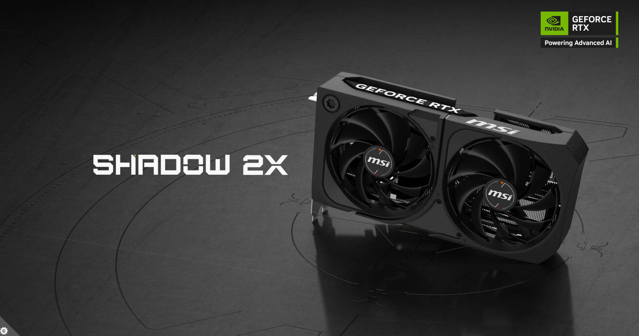 MSI Debuts SHADOW 2X Design - Starting with GeForce RTX 5070 Models