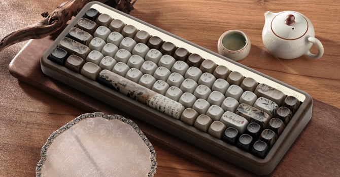 Akko MU01 Mountain Seclusion Wooden Mechanical Keyboard Review - Value ...