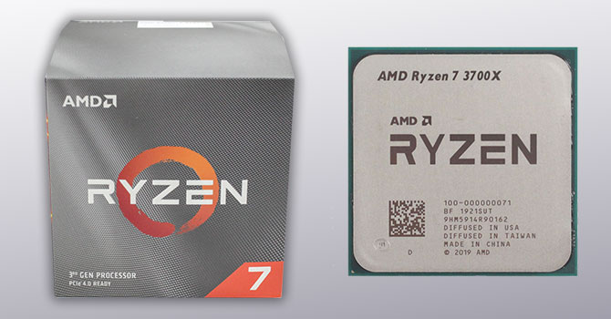 AMD ryzen7 3700x