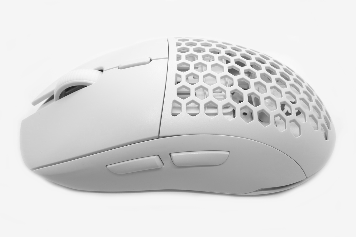 SOURIS GAMER AQIRYS TGA ALPHA - Double mode RGB - Blanc