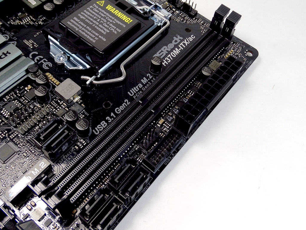 Asrock H370m Itx Ac Review Board Layout Techpowerup