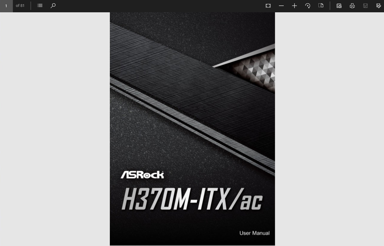 Asrock H370m Itx Ac Review Board Software Techpowerup