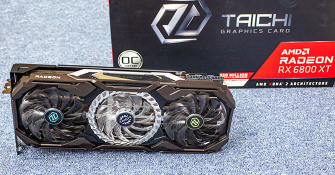 ASRock Radeon RX 6800 XT Taichi X Review - Power Consumption 