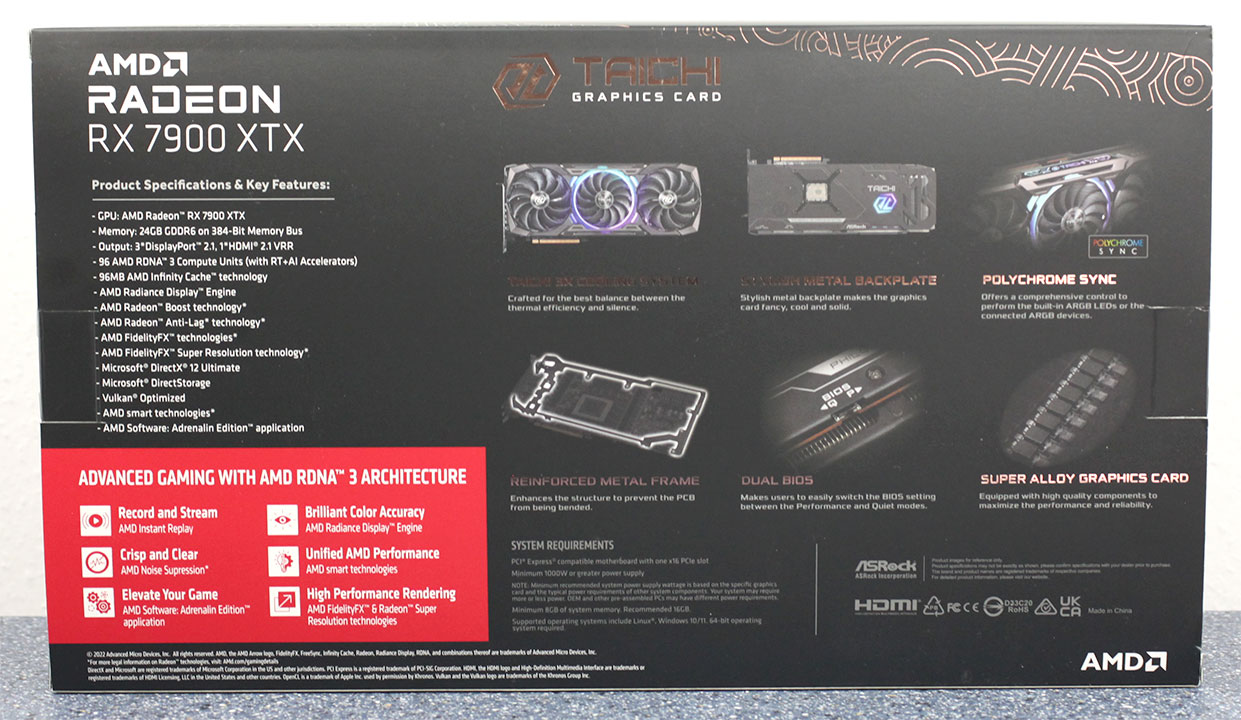 ASRock Radeon RX 7900 XTX Taichi Review - Pictures & Teardown 