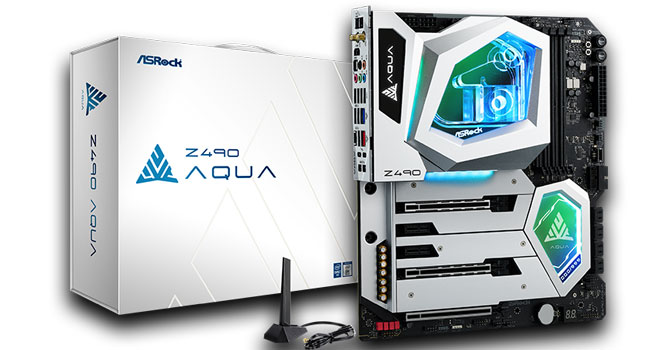 Asrock z490 aqua обзор