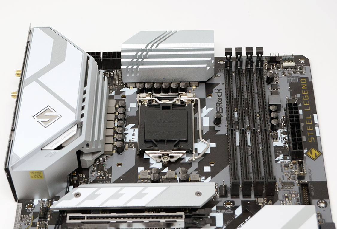 ASRock Z590 Steel Legend WiFi 6E (11th Gen) Review - Board Layout