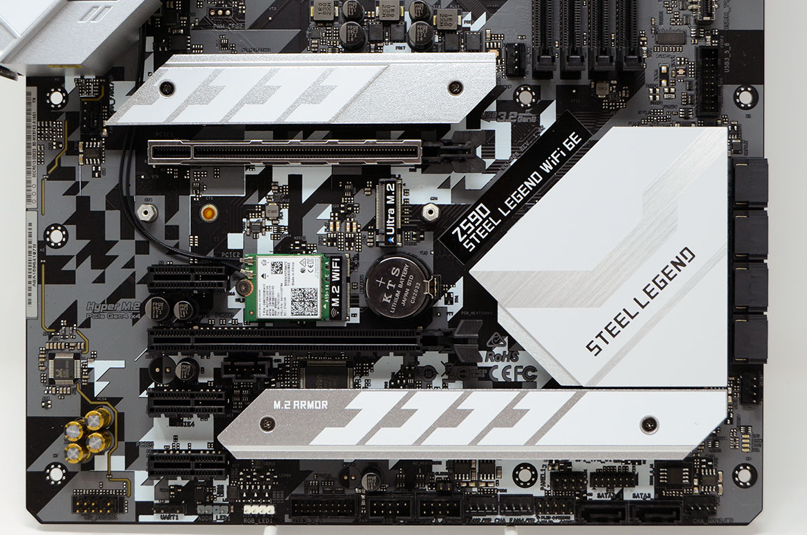 ASRock Z590 Steel Legend WiFi 6E Review - Board Layout | TechPowerUp