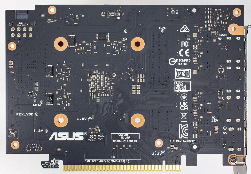 ASUS GeForce RTX 4080 STRIX OC Review - Circuit Board Analysis