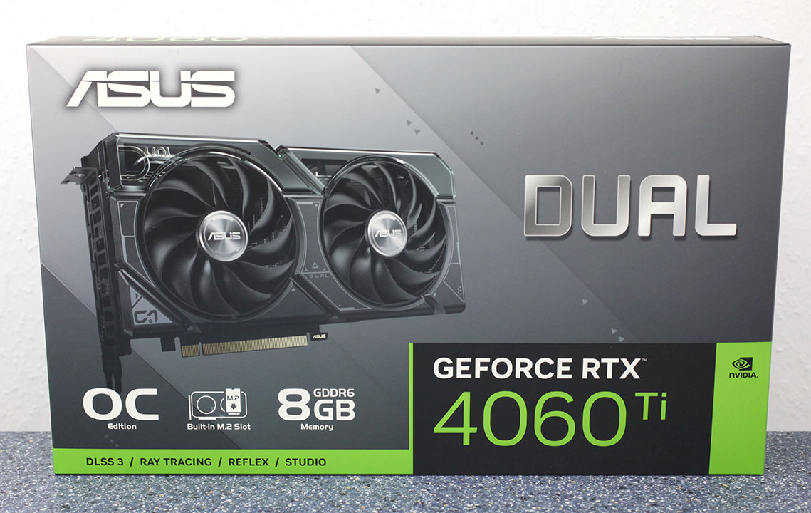 Asus Dual GeForce RTX 4060 Ti SSD OC Edition with M.2 Slot Review