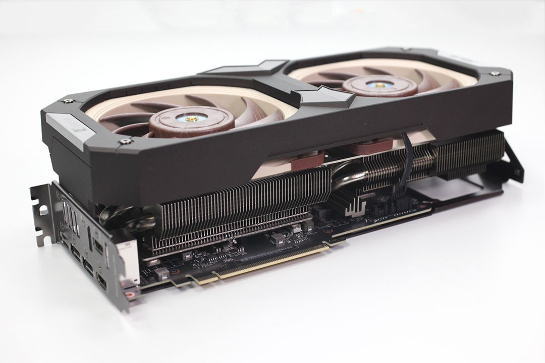 Asus' Noctua RTX 4080 GPU is shockingly gorgeous