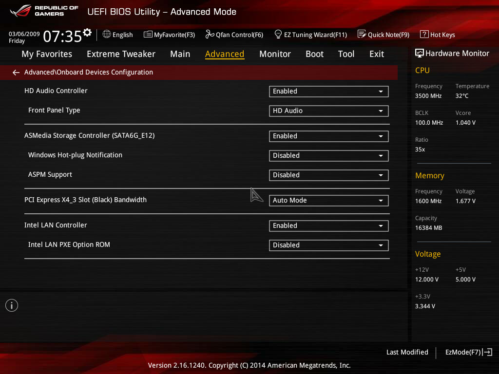 Option rom. ASUS ez installer.