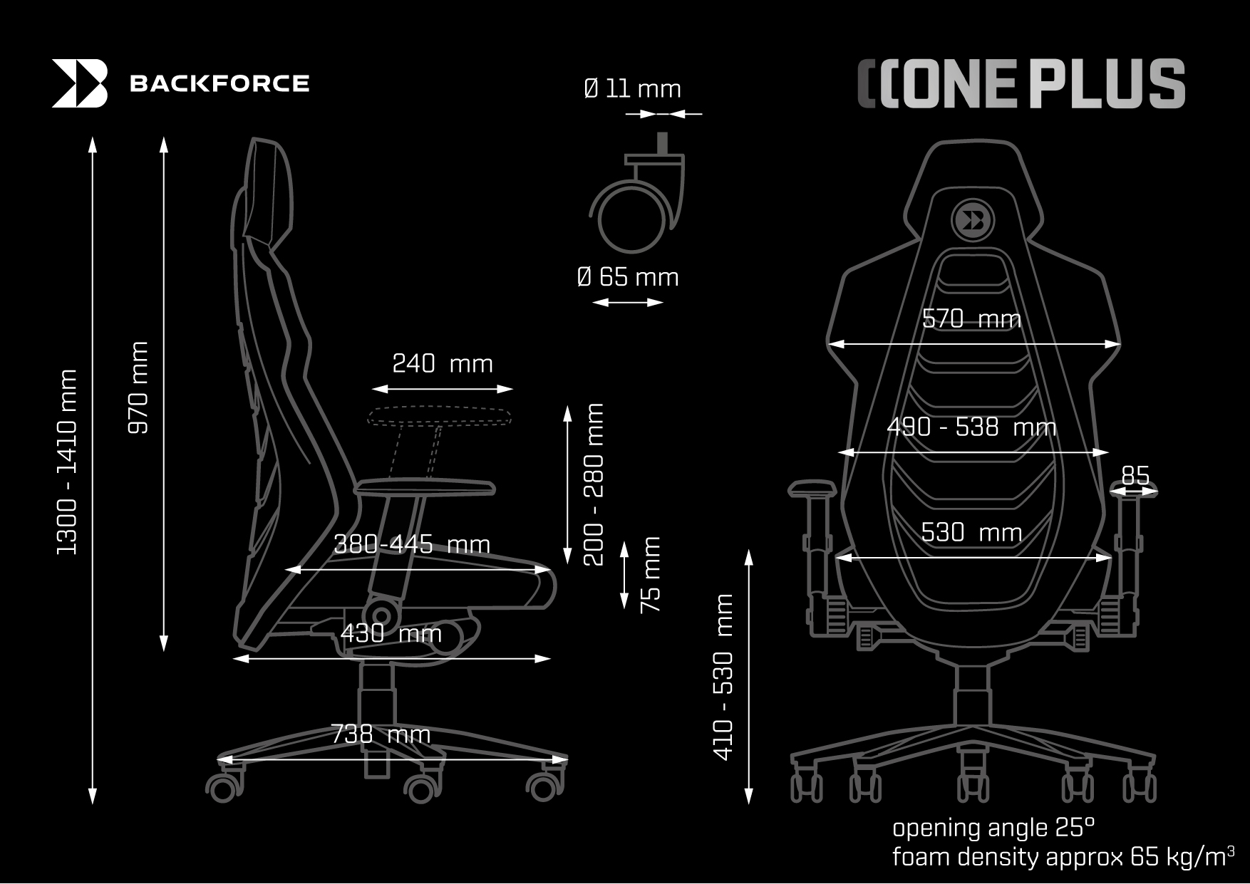 Backforce One Plus Gaming Chair Review - Accessories & User