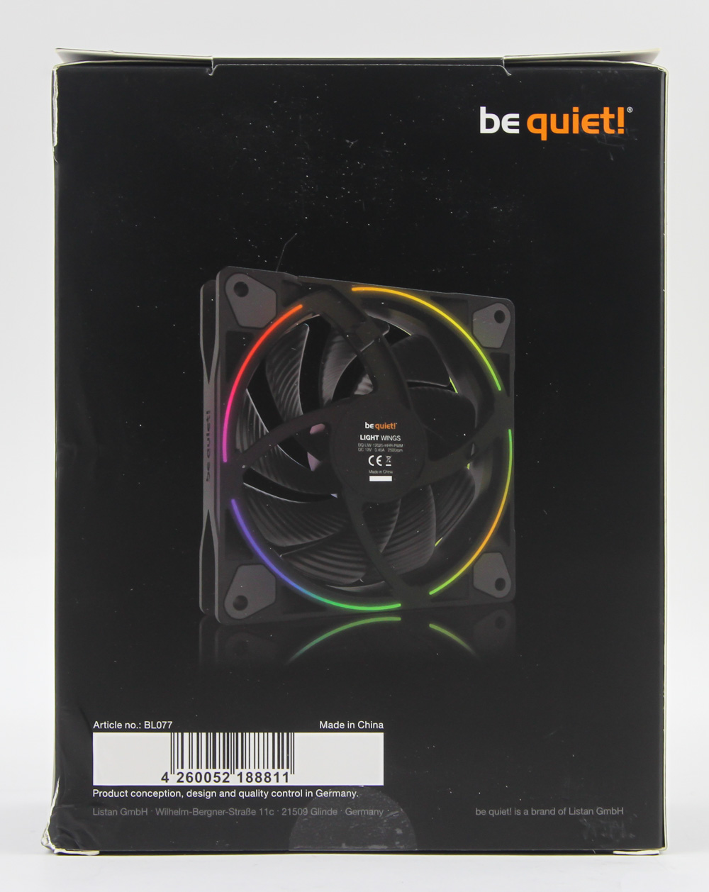 be quiet! LIGHT WINGS 120mm PWM