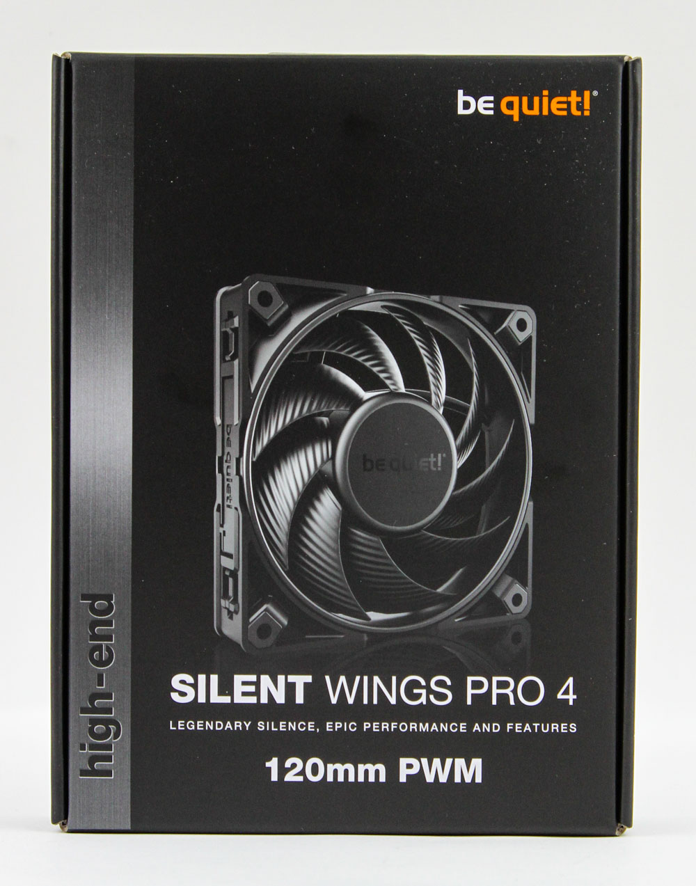 Fan quiet! TechPowerUp mm be 4 | Packaging 120 Pro Review Accessories Wings PWM - Silent &