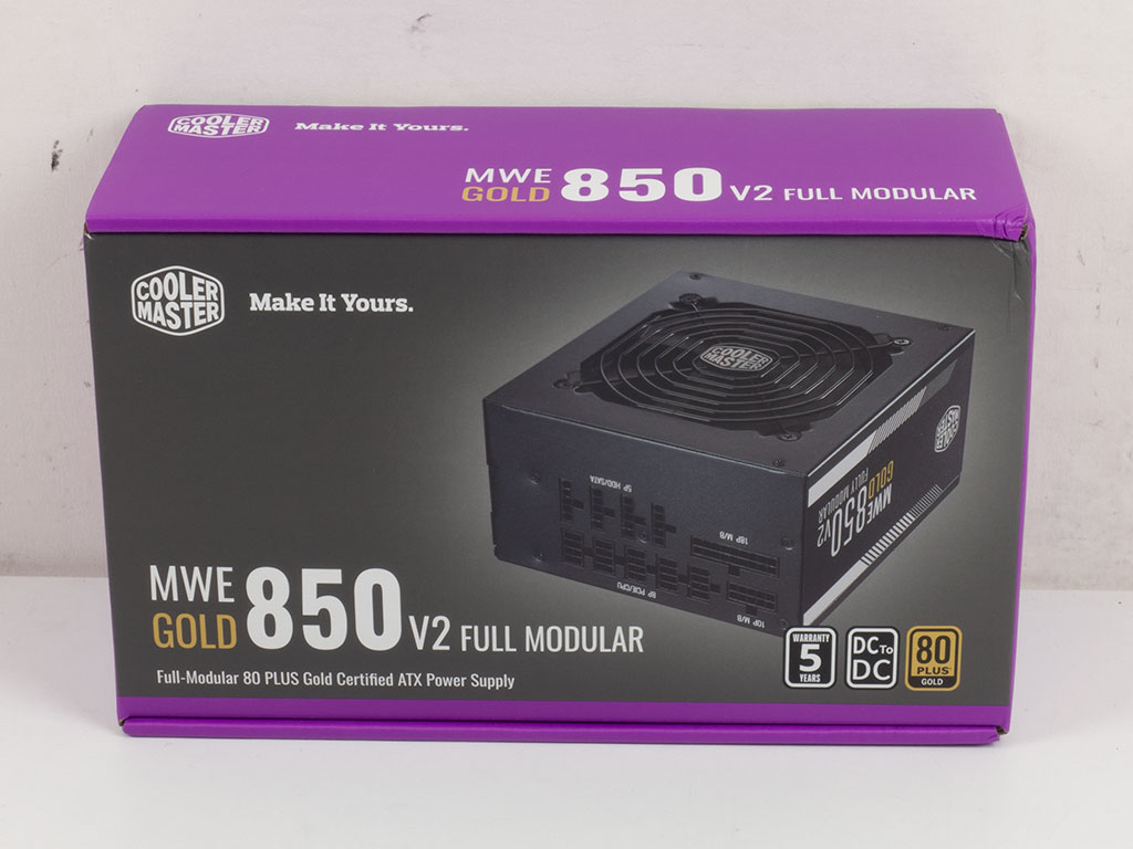 Cooler Master MWE 750 Gold V2 750W 80 Plus Full Modular PC Power