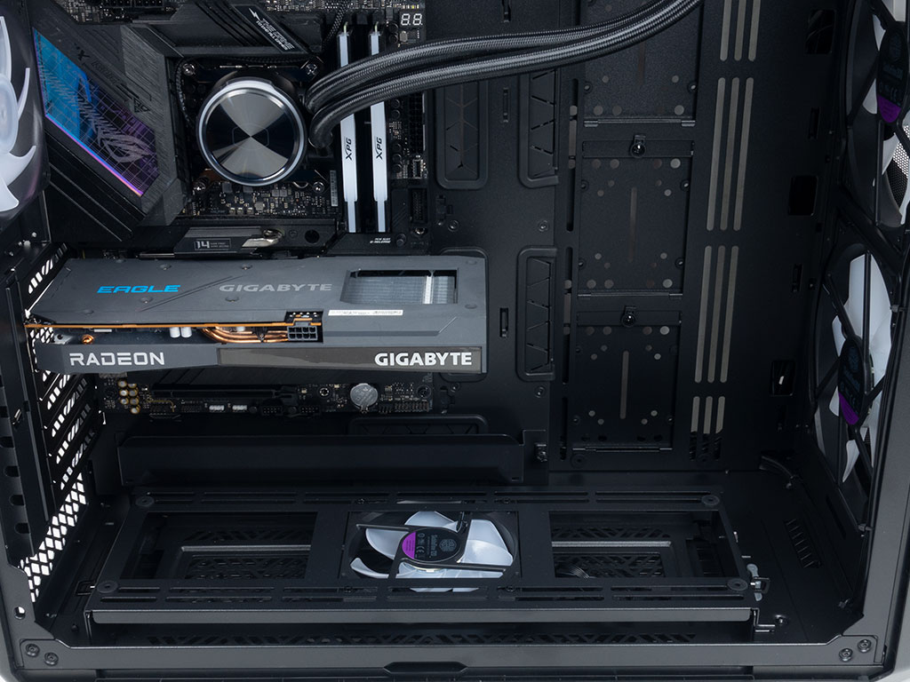Cooler Master HAF 700 EVO CUSTOM WATER COOLED GAMING PC BUILD Z690 AORUS  XTREME WATERFORCE RTX 3080 