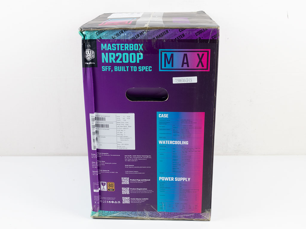 Cooler Master MasterBox NR200P MAX Review - Packaging & Contents 