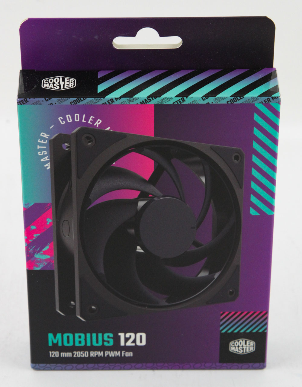 Cooler Master Mobius 120 Fan Review - Packaging & Accessories | TechPowerUp