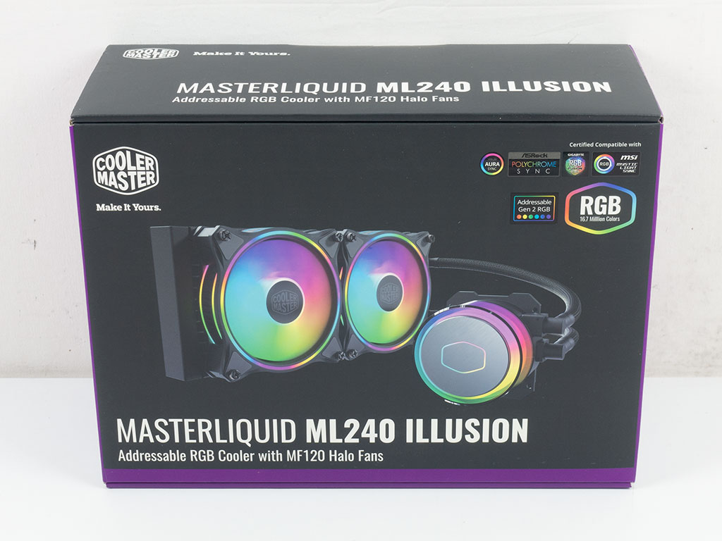 Cooler Master MasterLiquid ML240 Illusion - Watercooling