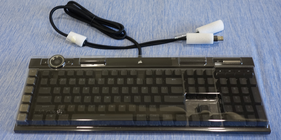 CORSAIR K100 RGB Mechanical Keyboard Review - Aftermarket Keycap