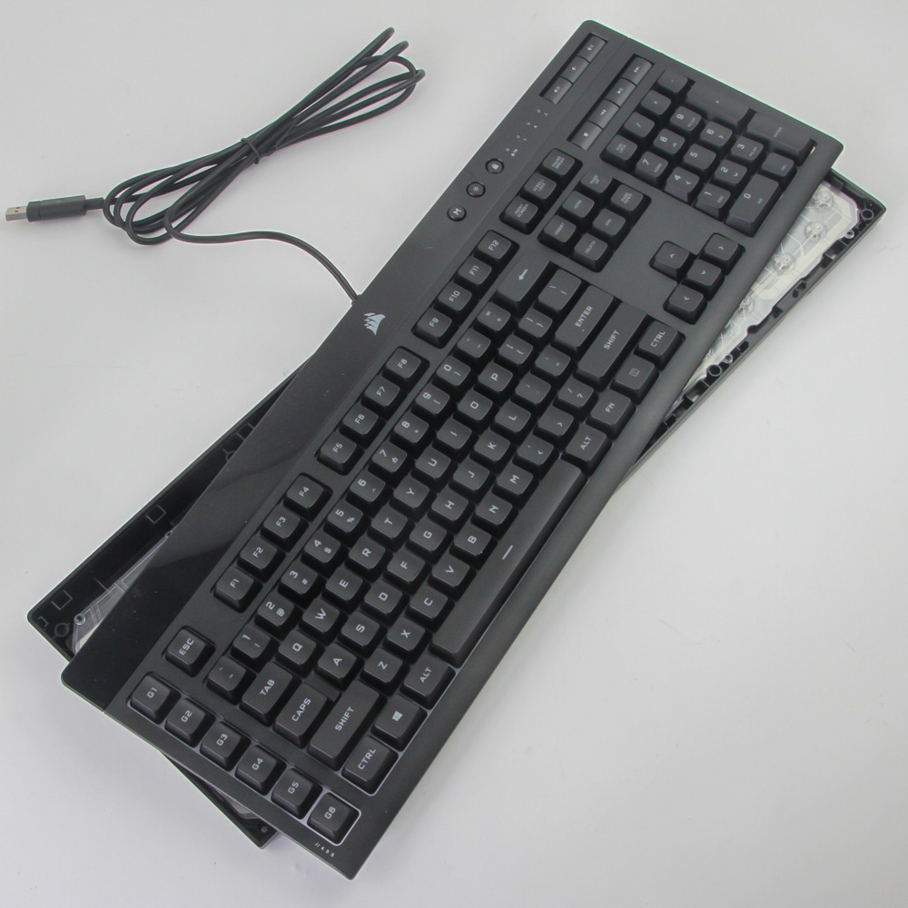 CORSAIR K55 RGB PRO XT Keyboard Review - Disassembly