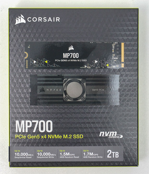 Corsair MP700 2 TB Review - 10 GB/s Gen 5 SSD Tested