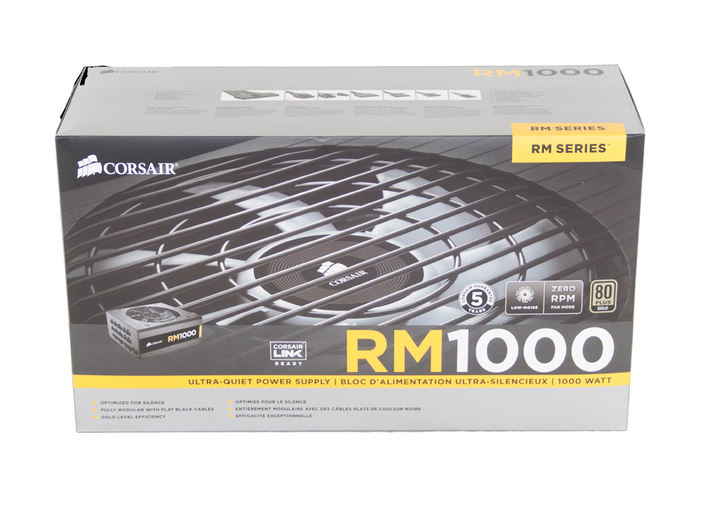 Unboxing Corsair RM850e Fully Modular Low-Noise ATX Power Supply 