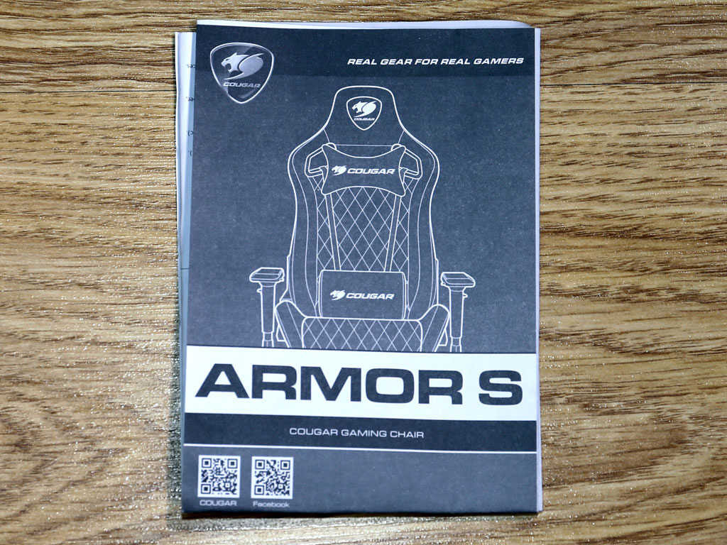 COUGAR Armor S Gaming Chair (Black) ARMOR-S BLACK B&H Photo Video
