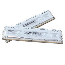 Achetez votre Crucial Ballistix Sport LT White 32 Go (4x8Go) DDR4 2400 MHz  CL16 au meilleur prix du web – Rue Montgallet