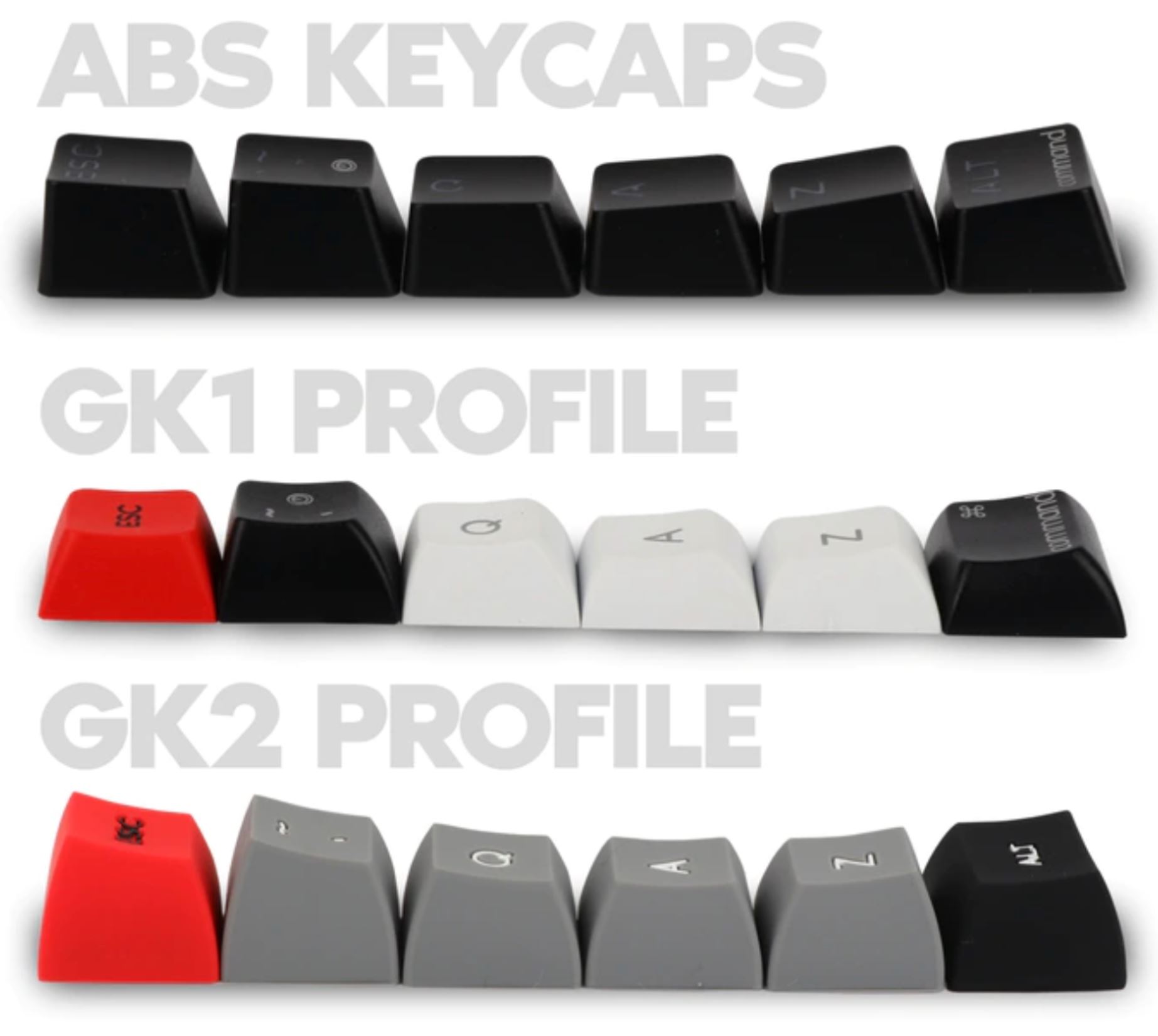 gk1 pbt keycaps