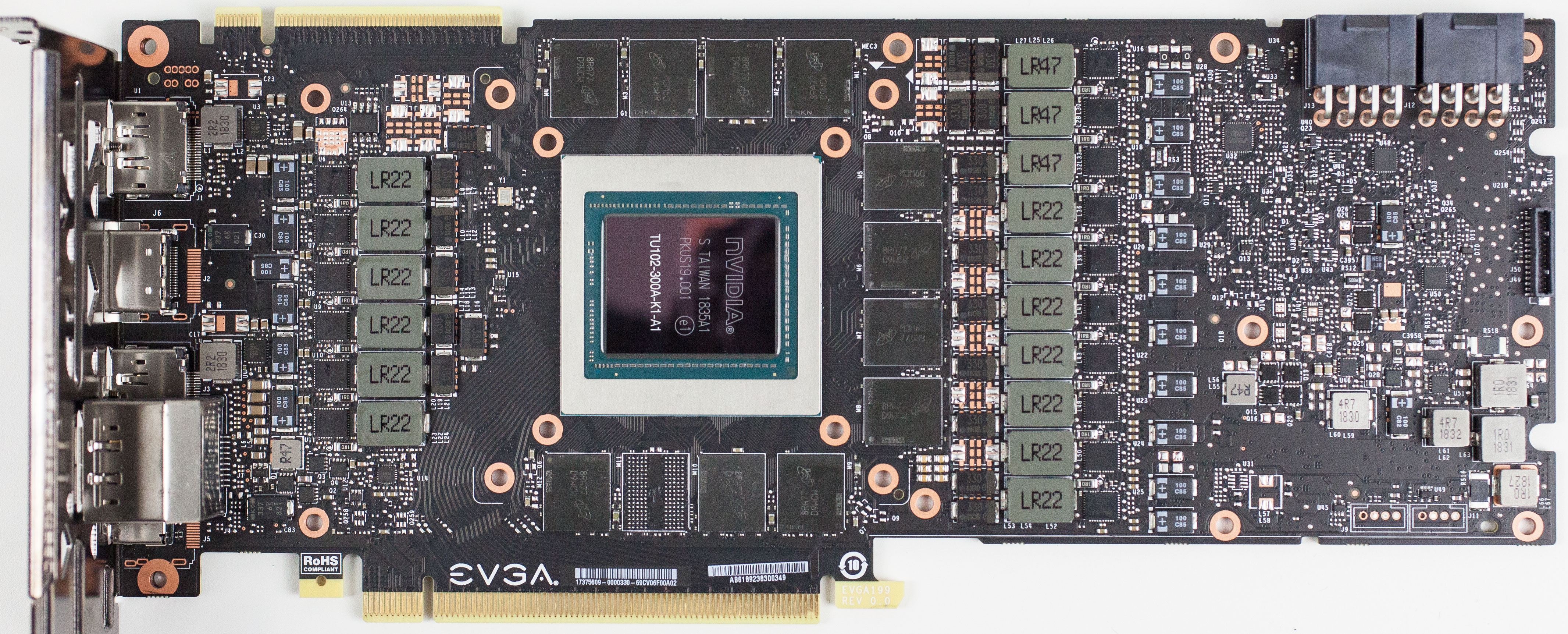 EVGA GeForce 2080 Ti XC Ultra 11 GB Review - Circuit Board Analysis | TechPowerUp