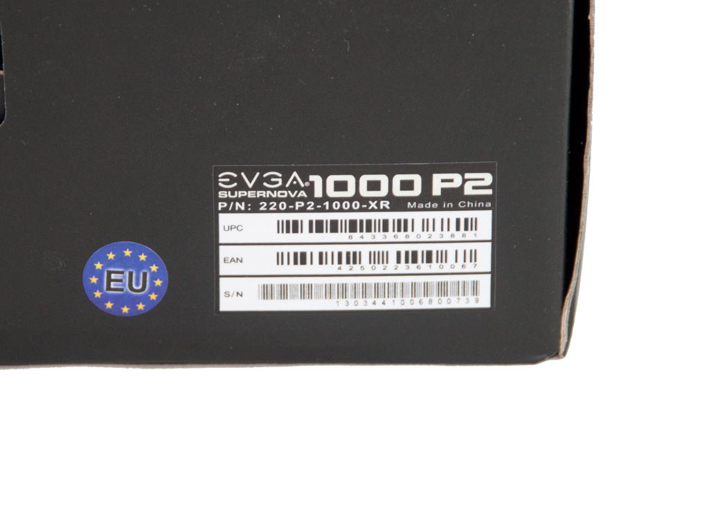 EVGA SuperNOVA P2 1000 W Review - Packaging, Contents & Exterior