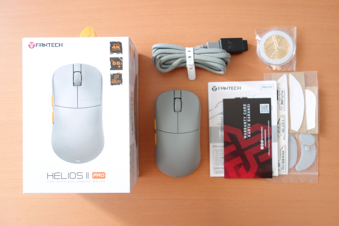 Fantech Helios II Pro Review - Packaging, Weight & Feet | TechPowerUp