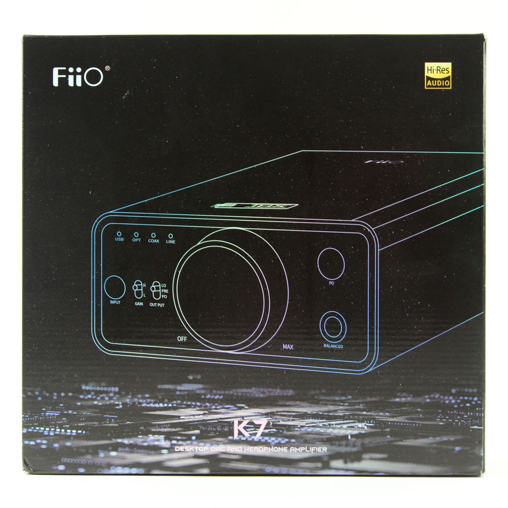 FiiO K7 Desktop DAC/Headphone Amplifier Review - Amazing Value! - Packaging  & Accessories