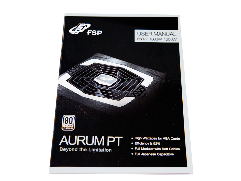 FSP Aurum PT Series 1200 W Review - Packaging, Contents & Exterior 
