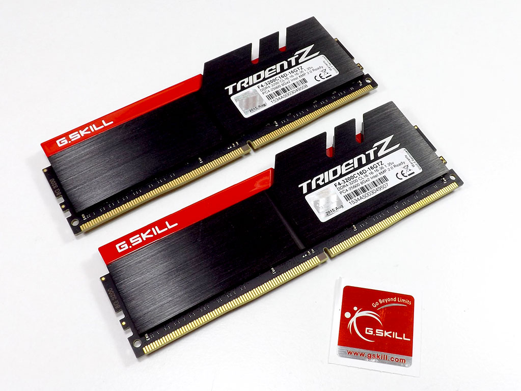 G.Skill Trident Z 3200 MHz C16 DDR4 (2x 8 GB) Review - Packaging